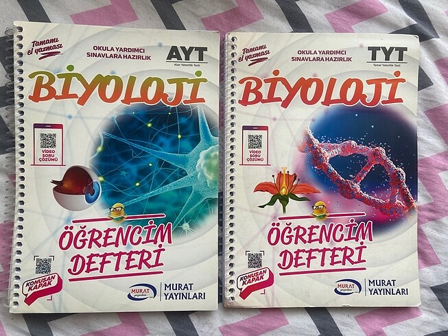 TYT -AYT BİYOLOJİ ÖĞRENCİM DEFTERİ