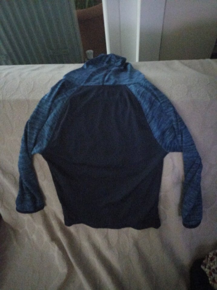 Erkek Çocuk Mavi Uzun Kollu Sweatshirt - Görsel 2