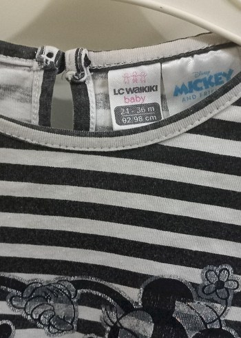 Kız Çocuk Çizgili Uzun Kollu Tişört - Görsel 2