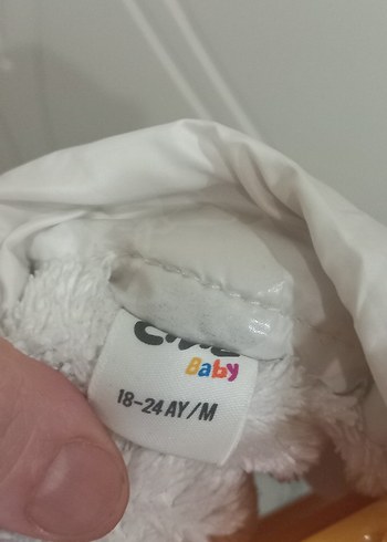 Kız Çocuk Gri Fermuarlı Yelek - Görsel 4