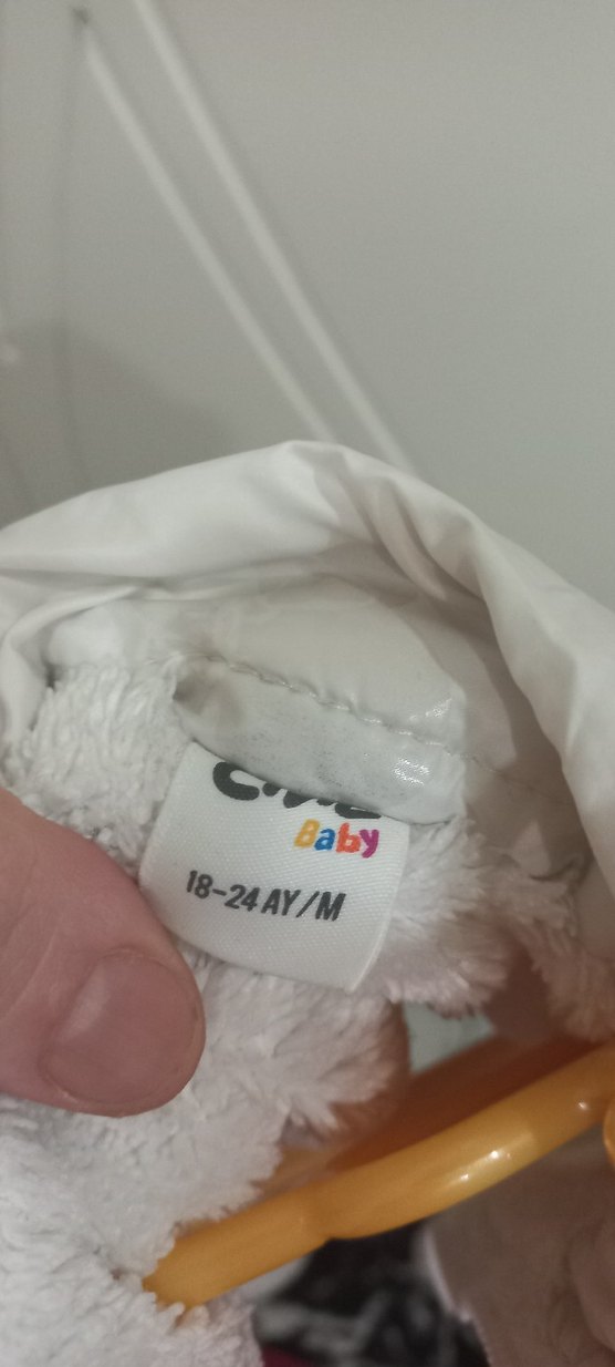 Kız Çocuk Gri Fermuarlı Yelek - Görsel 4