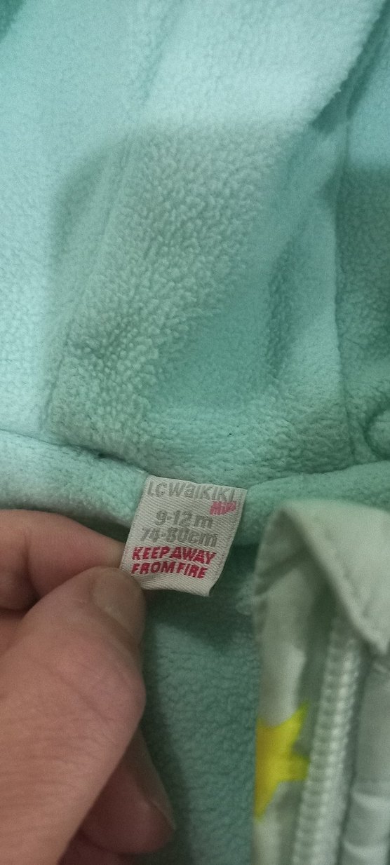 kız Çocuk Fermuarlı Yelek - Görsel 2