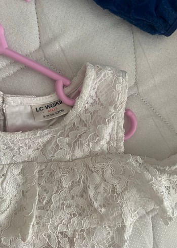 Kız çocuk güpür elbise - Görsel 3