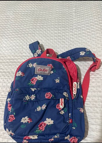 Çiçek Desenli Fermuarlı kız çocuk Sırt Çantası cath kids - Görsel 2