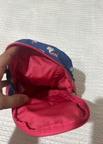 Çiçek Desenli Fermuarlı kız çocuk Sırt Çantası cath kids - Görsel 3