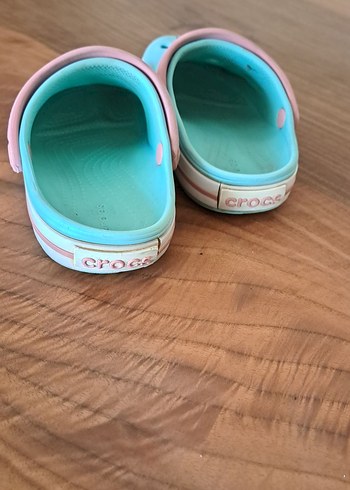 Tokalı Turkuaz Kız Terliği - Görsel 3