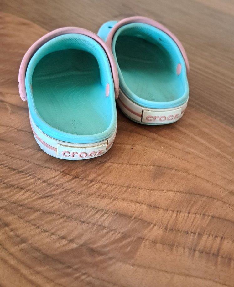 Tokalı Turkuaz Kız Terliği - Görsel 3