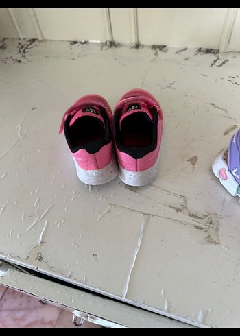 Kız Çocuk Pembe Cırt Cırtlı Spor Ayakkabı kızçocuk nike - Görsel 4