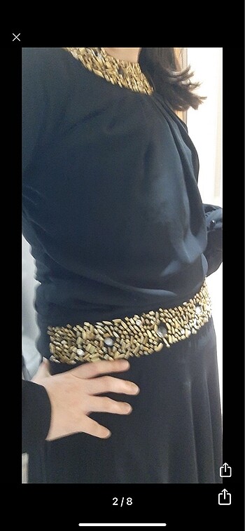 Tesettür abiye #zara #armine #kayra #kenzel - Görsel 2