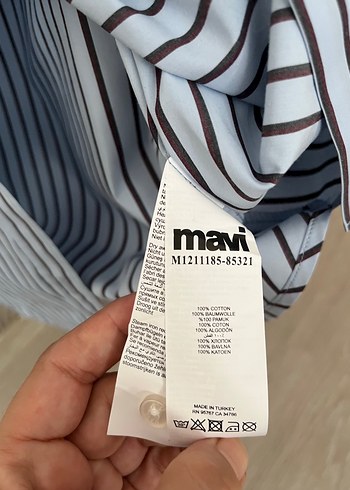 Mavi Mavi çizgili gömlek