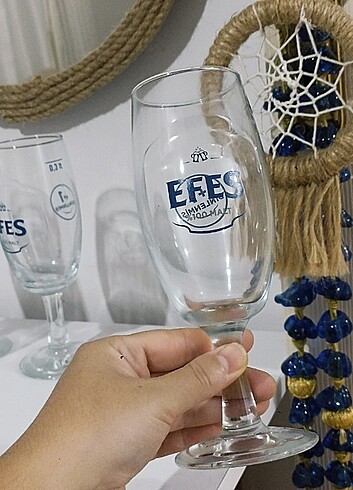 Efes Bira Bardağı Orjinal Antika - Görsel 4
