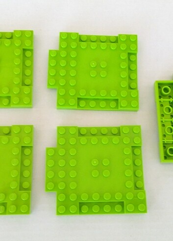 Diğer Lego Brick Modofief 8 x 8 x 2/3 - Lime