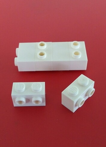 Diğer Lego Brick 1x2 Stud on 1 side - Beyaz / 4 Adet Fiyatıdır 