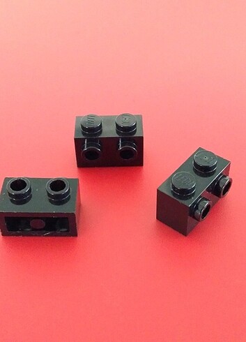 Diğer Lego Brick 1x2 Stud on 1 side - Siyah / 3 Adet Fiyatıdır 