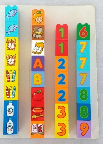 Diğer Lego Duplo Baskılı Parçalar #2 / 2 Adet 30 TL