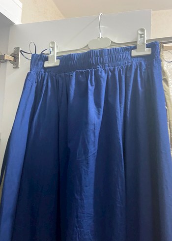 Koyu Mavi Düz Perdeler - Görsel 3