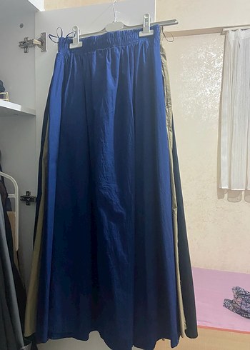 Koyu Mavi Düz Perdeler - Görsel 2