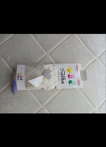 Kalp aksesuarli külotlu çorap  - Görsel 2