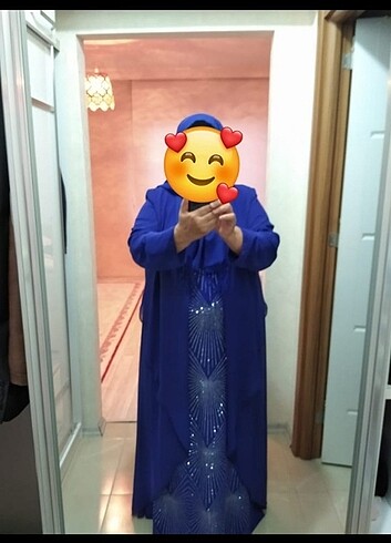 Büyük beden tesettür abiye