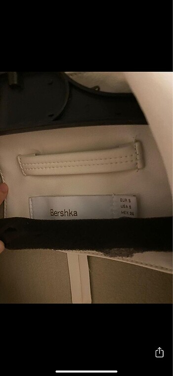 s Beden Bershka deri ceket