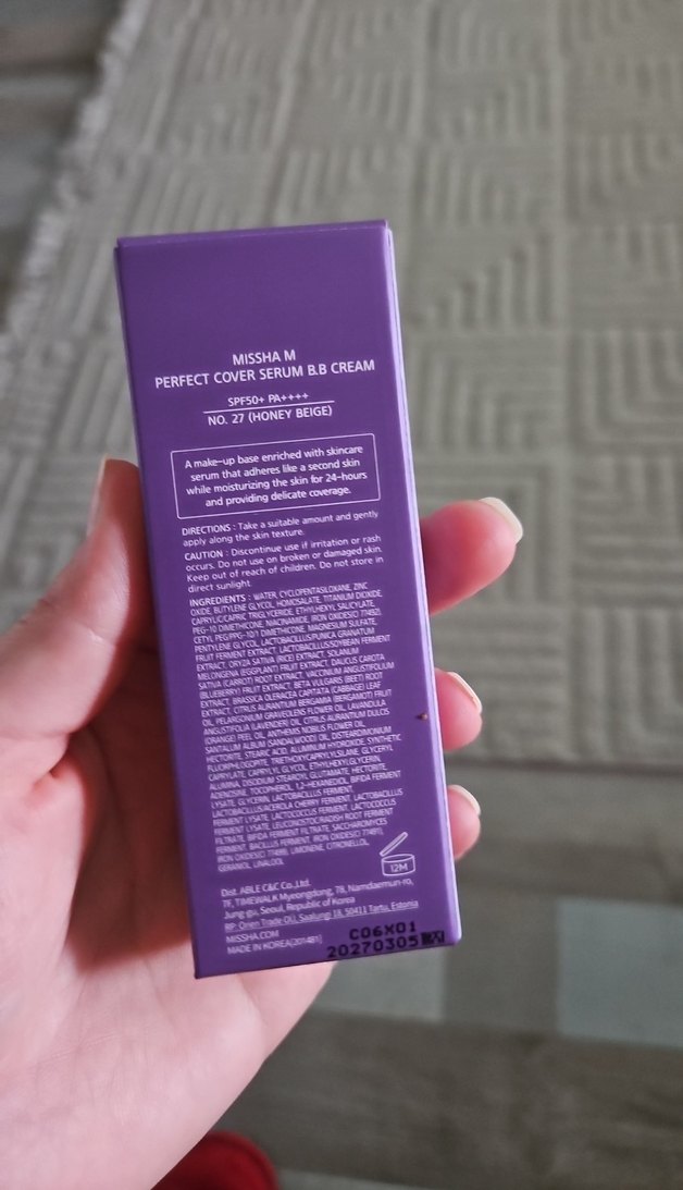 Missha Serum BB Cream No.27 Honey Beige - Görsel 4