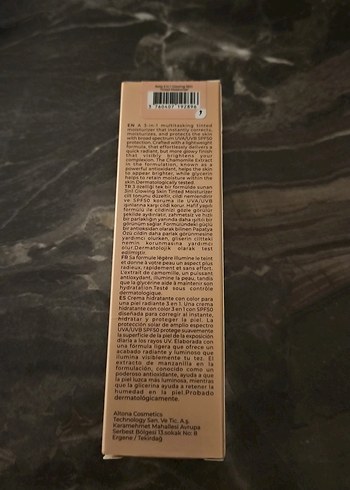 Note 3in1 Işıltılı Nemlendirici BB Krem SPF50 - Görsel 4