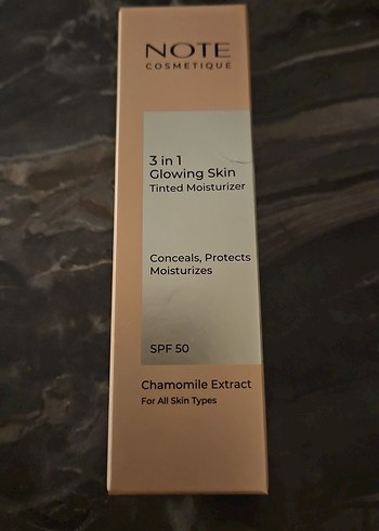 Note 3in1 Işıltılı Nemlendirici BB Krem SPF50 - Görsel 2