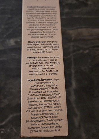 Skinsensual SPF50+ BB Krem Light 50ml - Görsel 3