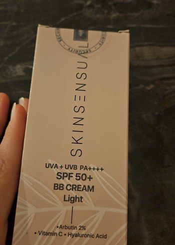 Skinsensual SPF50+ BB Krem Light 50ml - Görsel 4