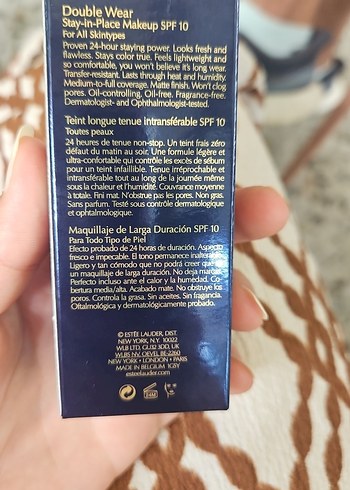 Estee Lauder Estee Lauder Double Wear Fondöten SPF10 30 ml