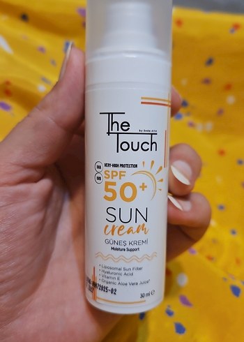 The Touch SPF 50+ Güneş Kremi 30 ml