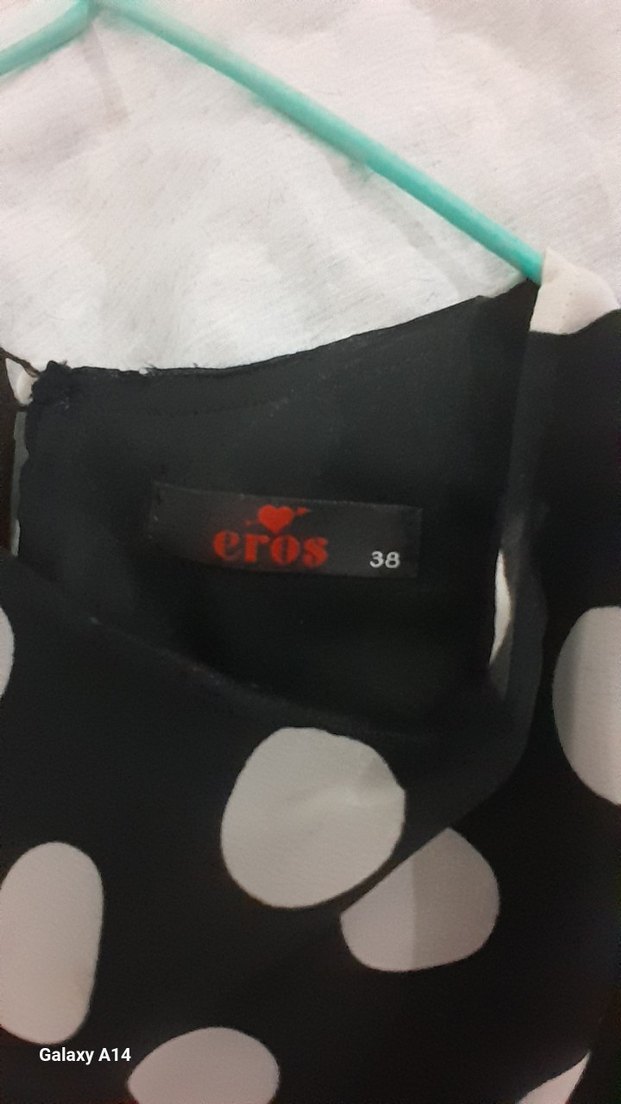 leopar Detaylı Haki Kadın Triko Elbise - Görsel 3