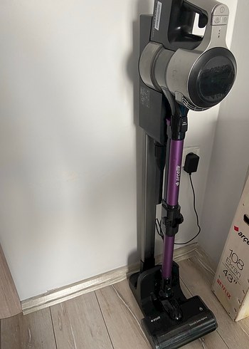 Mor Kablosuz Dikey Elektrikli Süpürge - Görsel 5