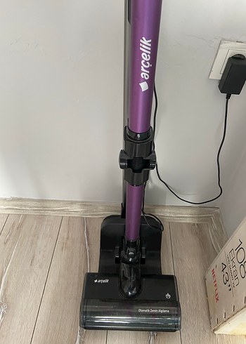 Mor Kablosuz Dikey Elektrikli Süpürge - Görsel 3