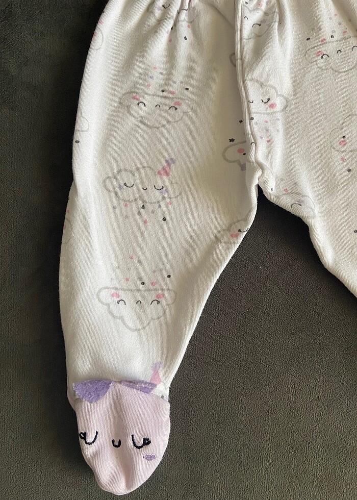 3 lü bebek pijama - Görsel 2