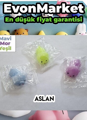 Aslan Squishy (Sukuşi) Mochi