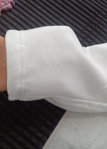 Beyaz Rahat Kesim  Eşofman - Görsel 7