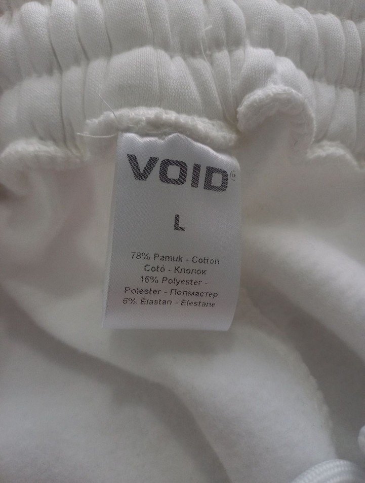 Beyaz Rahat Kesim  Eşofman - Görsel 5