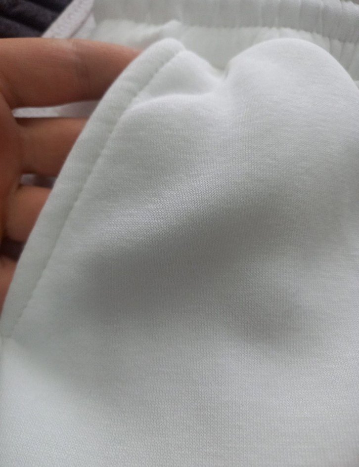 Beyaz Rahat Kesim  Eşofman - Görsel 4