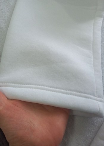 Beyaz Regular Fit Eşofman Altı - Görsel 4