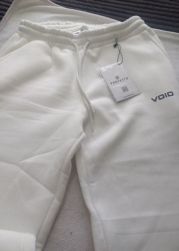 Beyaz Regular Fit Eşofman Altı - Görsel 2