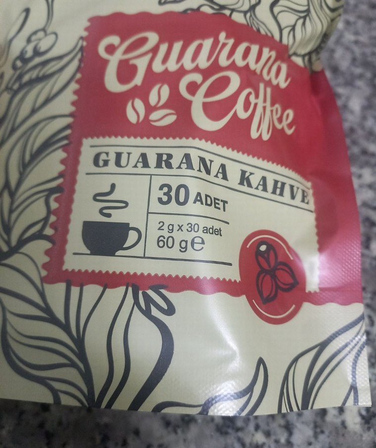 Guarana Kahve Tozu 30'lu Paket - Görsel 3