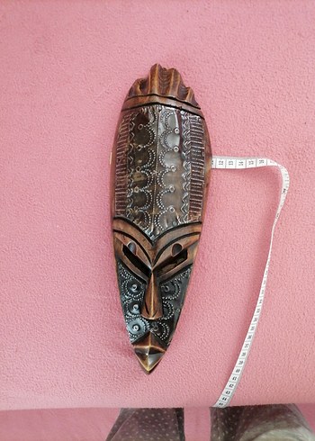 Afrika El İşçiliği Oyma  Ahşap Mask,Gerçek alıcıya ciddi indirim - Görsel 7