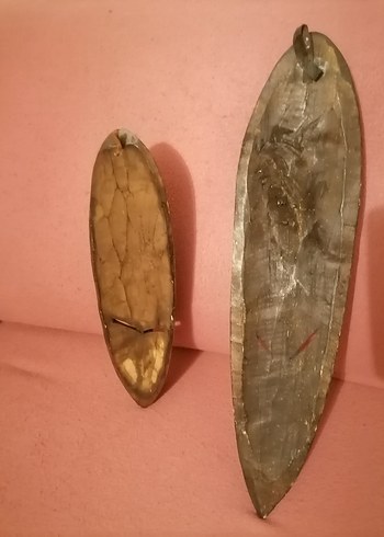 Afrika El İşçiliği Oyma  Ahşap Mask,Gerçek alıcıya ciddi indirim - Görsel 3