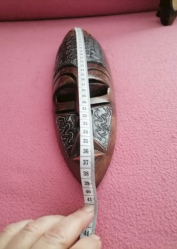 Afrika El İşçiliği Oyma  Ahşap Mask,Gerçek alıcıya ciddi indirim - Görsel 9