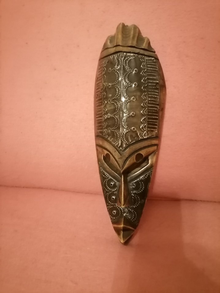 Afrika El İşçiliği Oyma  Ahşap Mask,Gerçek alıcıya ciddi indirim - Görsel 2