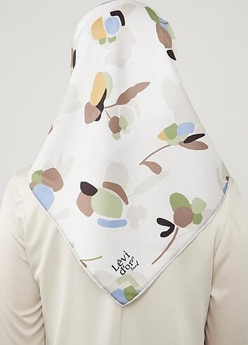  Beden çeşitli Renk Levidor Asimetrik Deseni Twill Eşarp