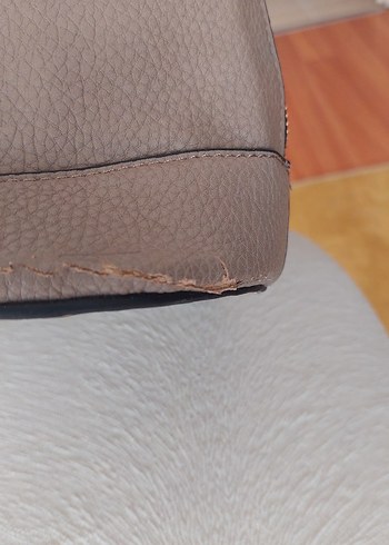 Derimod Bej Deri Kadın Omuz Çantası - Görsel 2