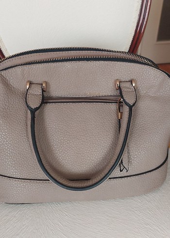 Derimod Bej Deri Kadın Omuz Çantası - Görsel 4