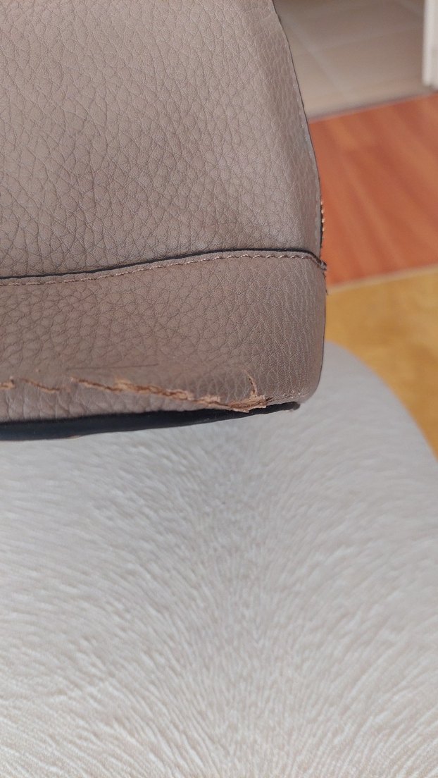 Derimod Bej Deri Kadın Omuz Çantası - Görsel 2